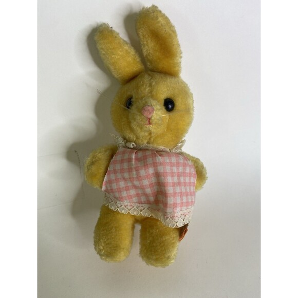 Vintage Dakin Bunny Rabbit Plush Stuffed Animal Toy Pink...
